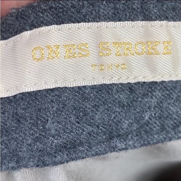 Ones Stroke Tokyo Mens Gray Casual Lounge Pants Jogger Size 7/ 34” Waist - Picture 5 of 7